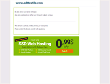 Tablet Screenshot of adttextile.com